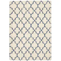 Emmerson Area Rug in Ivory / Blue by Nourison
