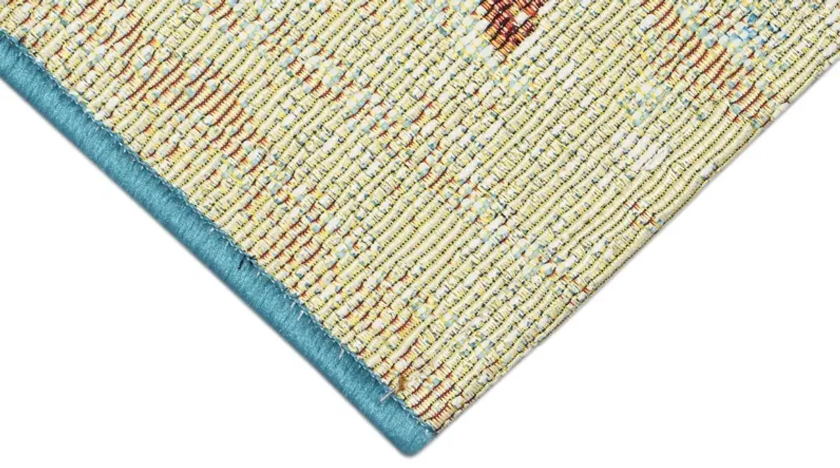 Esencia Coastal Ornaments Indoor/Outdoor Mat
