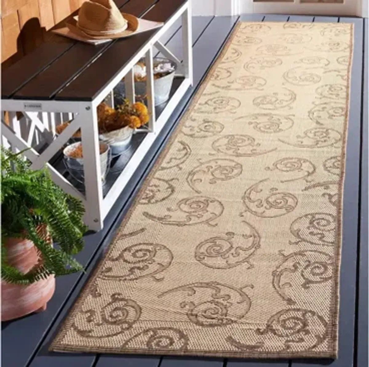 Courtyard Runner Rug