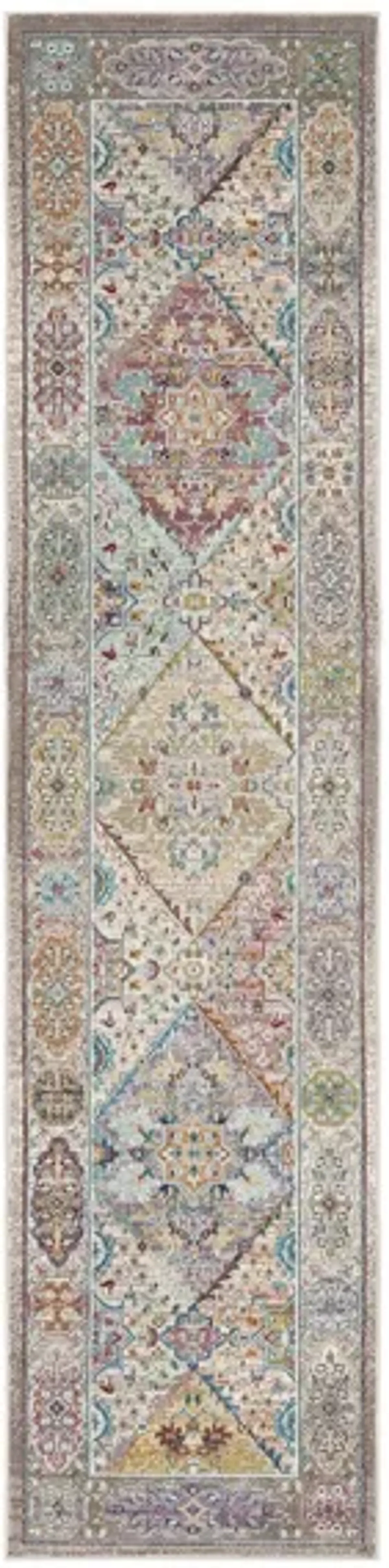 Adalyn Area Rug in Cream / Multi by Safavieh