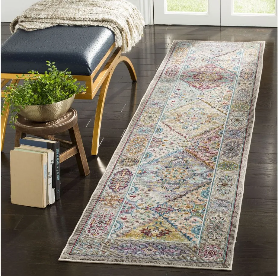 Adalyn Area Rug in Cream / Multi by Safavieh