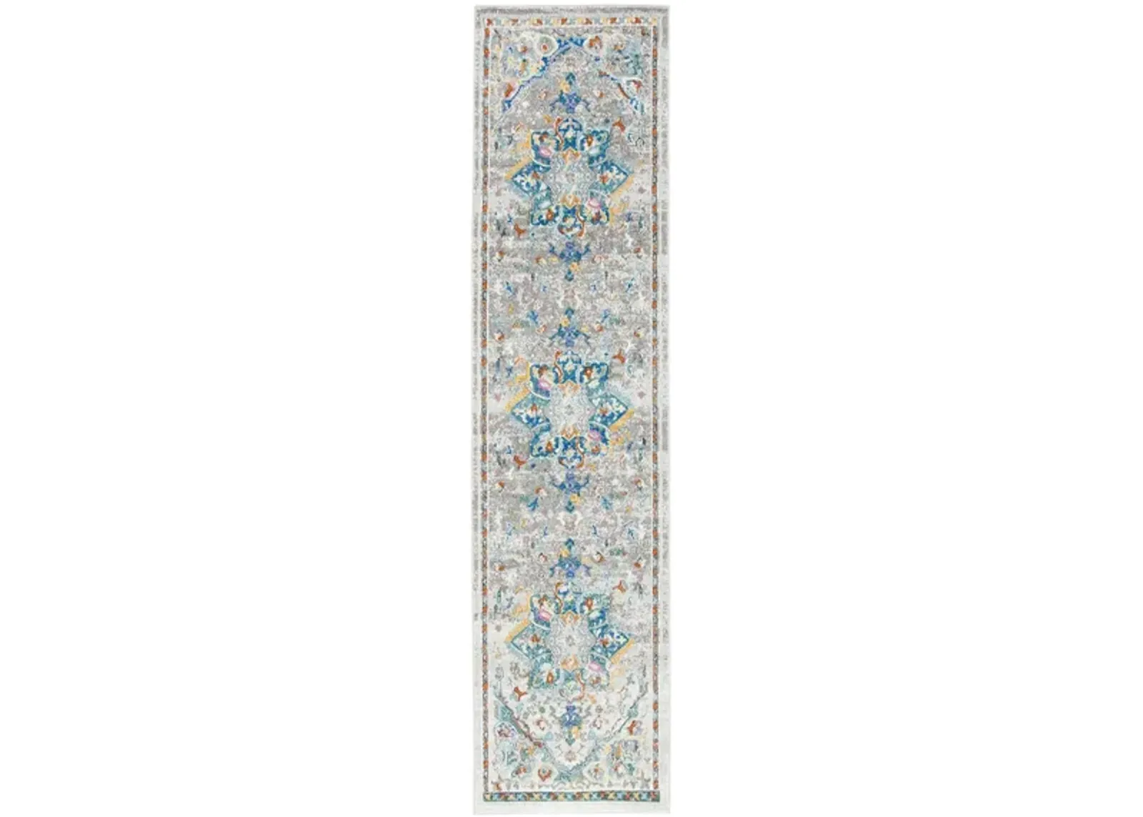 Arabell Area Rug in Gray / Blue by Safavieh