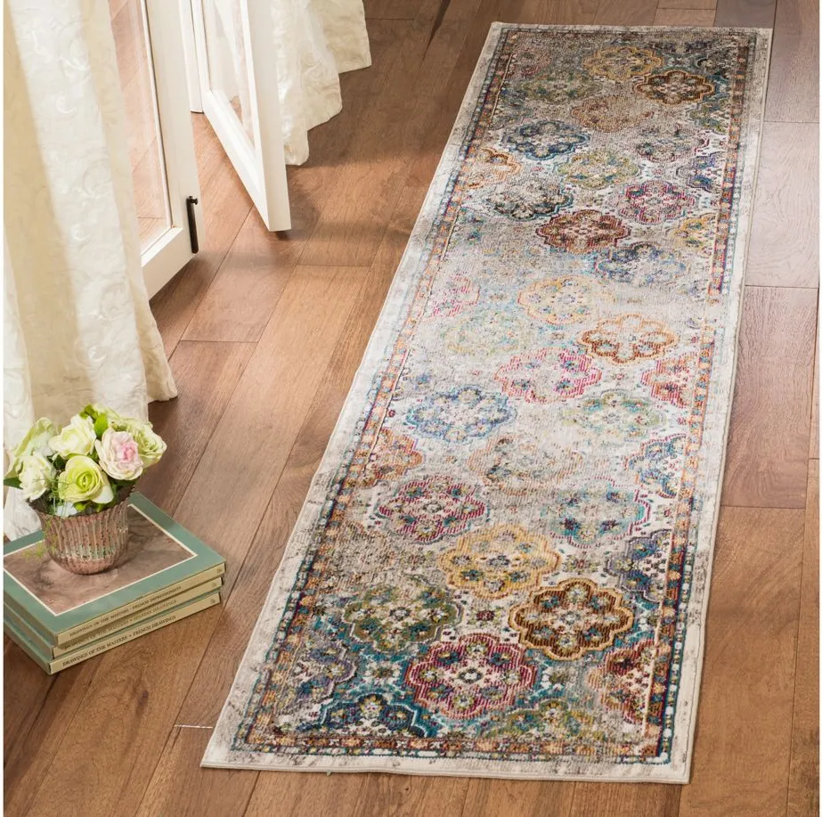 Aldene Area Rug in Beige / Multi by Safavieh