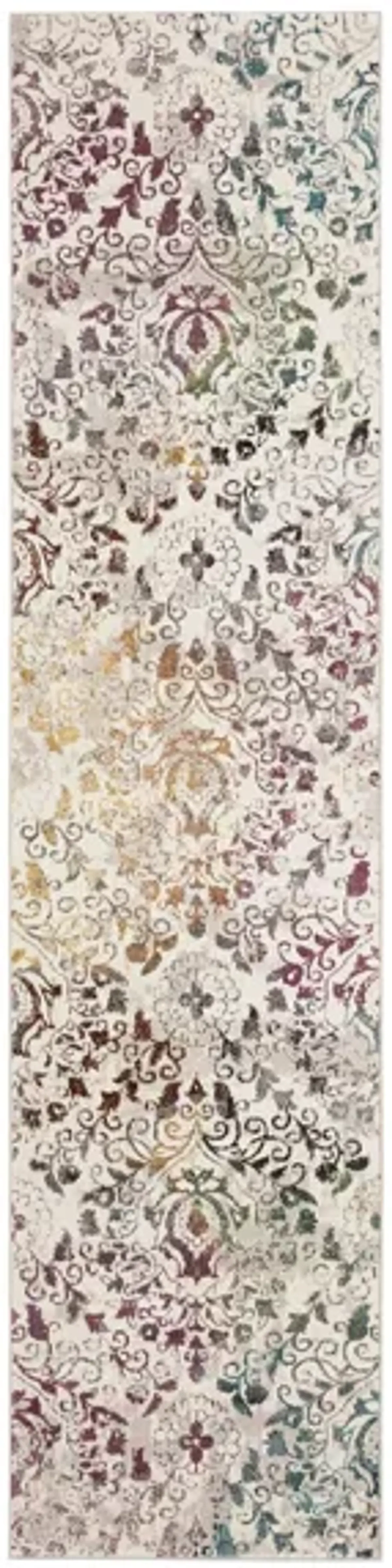 Azele Area Rug in Cream / Multi by Safavieh