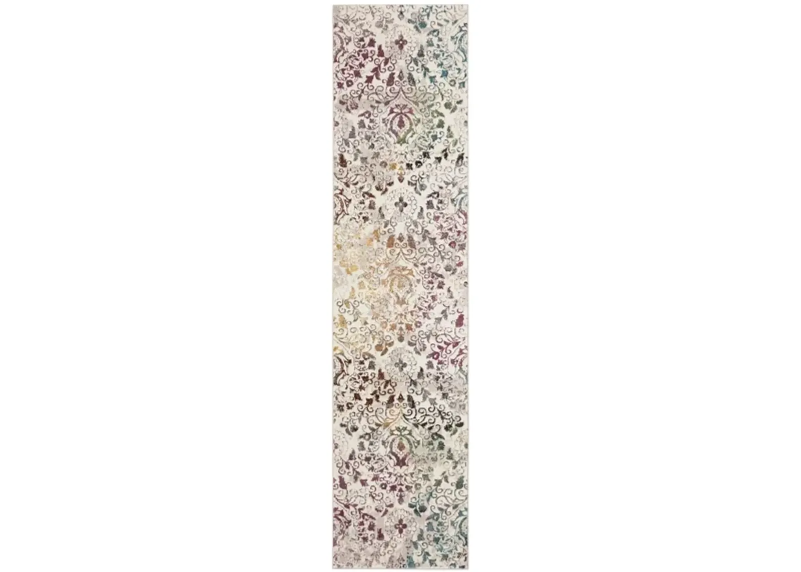 Azele Area Rug in Cream / Multi by Safavieh