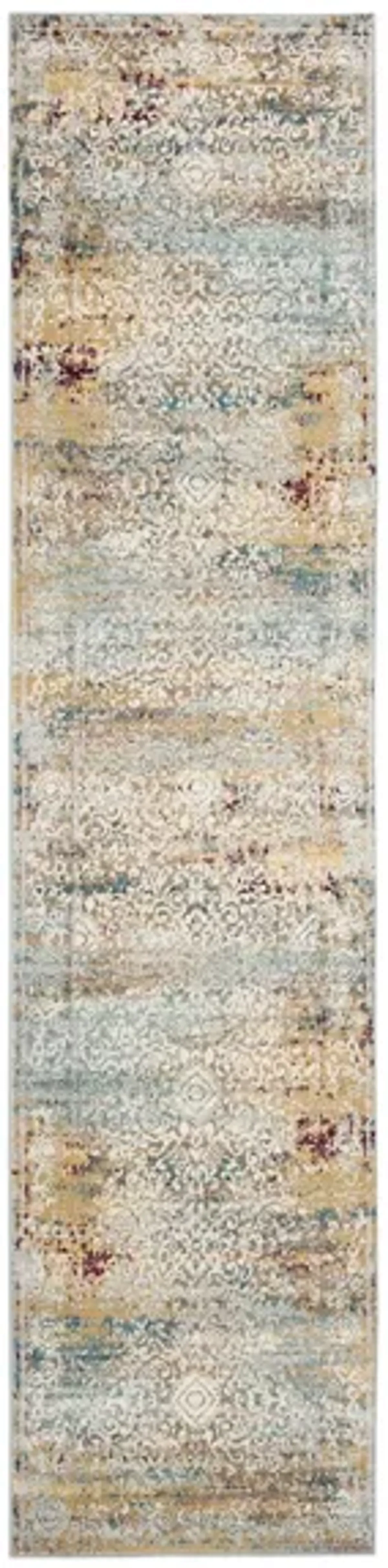 Alwine Area Rug in Yellow / Cream by Safavieh