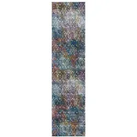 Alessio Area Rug in Blue / Ivory by Safavieh