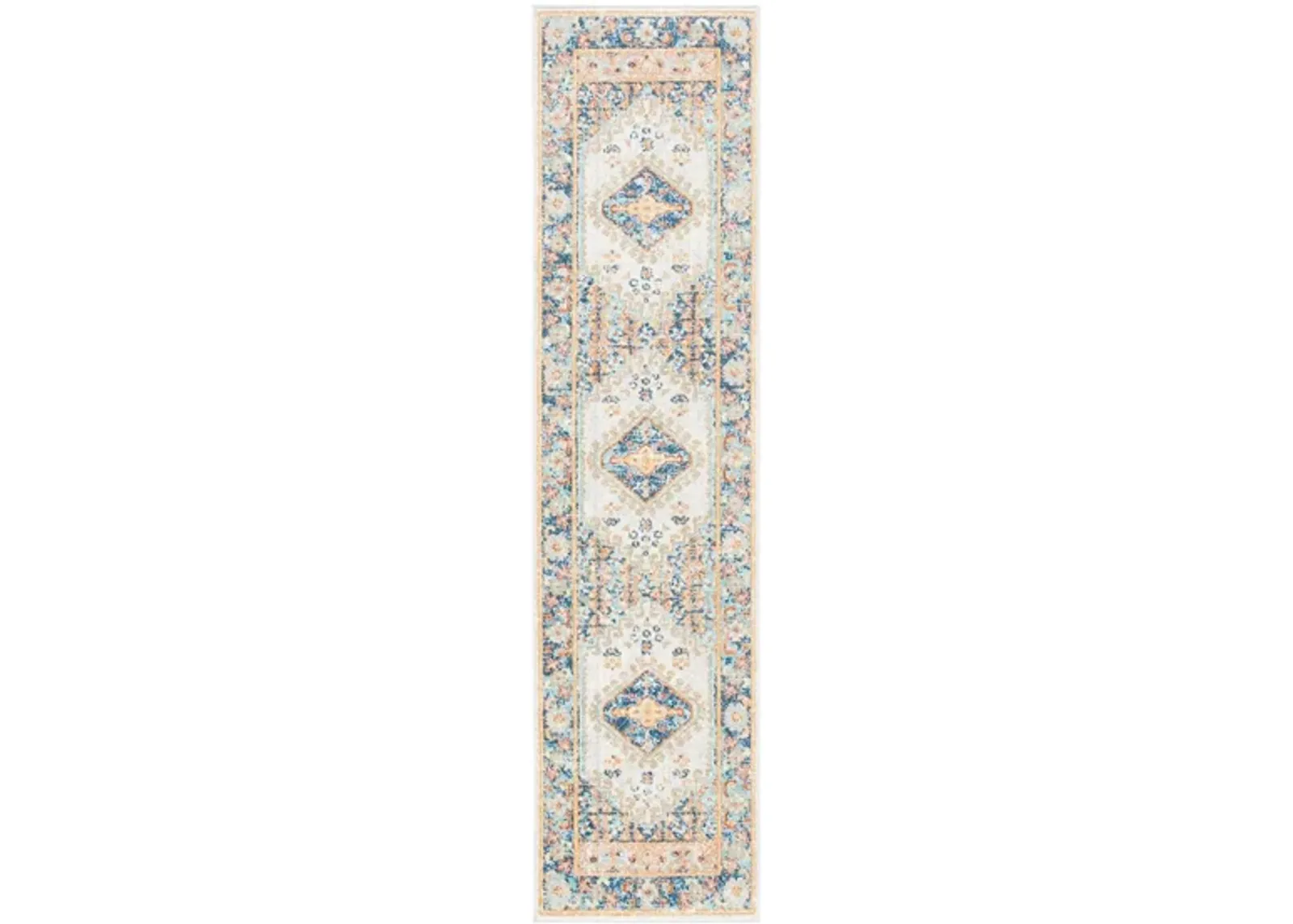 Audrianna Area Rug in Ivory / Navy by Safavieh