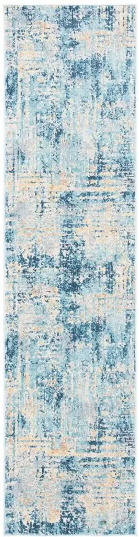 Ammon Area Rug in Ivory / Blue by Safavieh