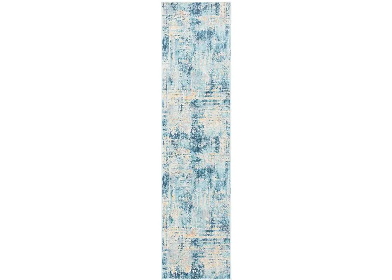 Ammon Area Rug in Ivory / Blue by Safavieh