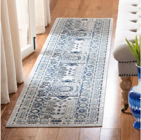 Appan Area Rug in Gray / Blue by Safavieh