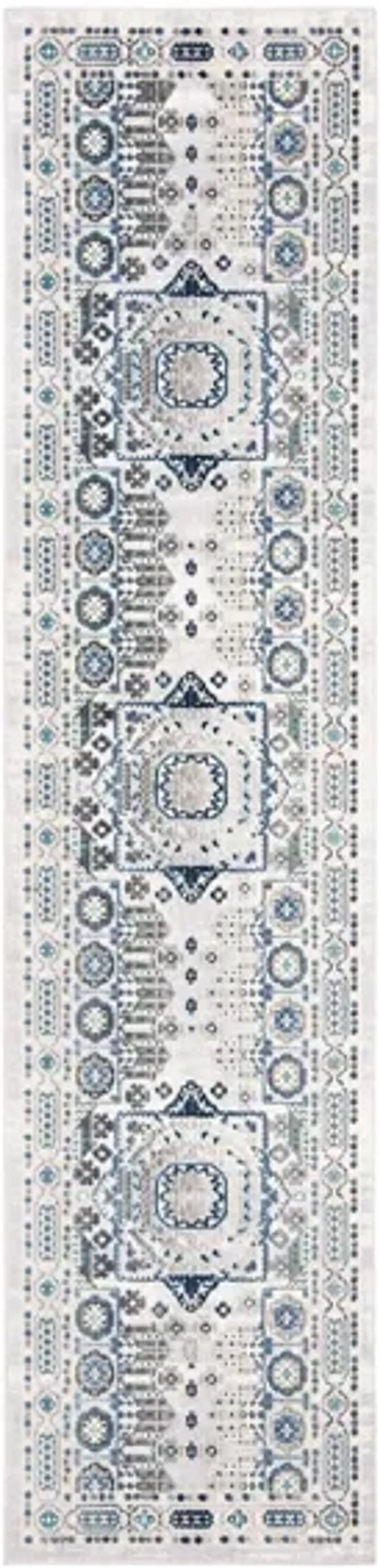 Appan Area Rug in Gray / Blue by Safavieh