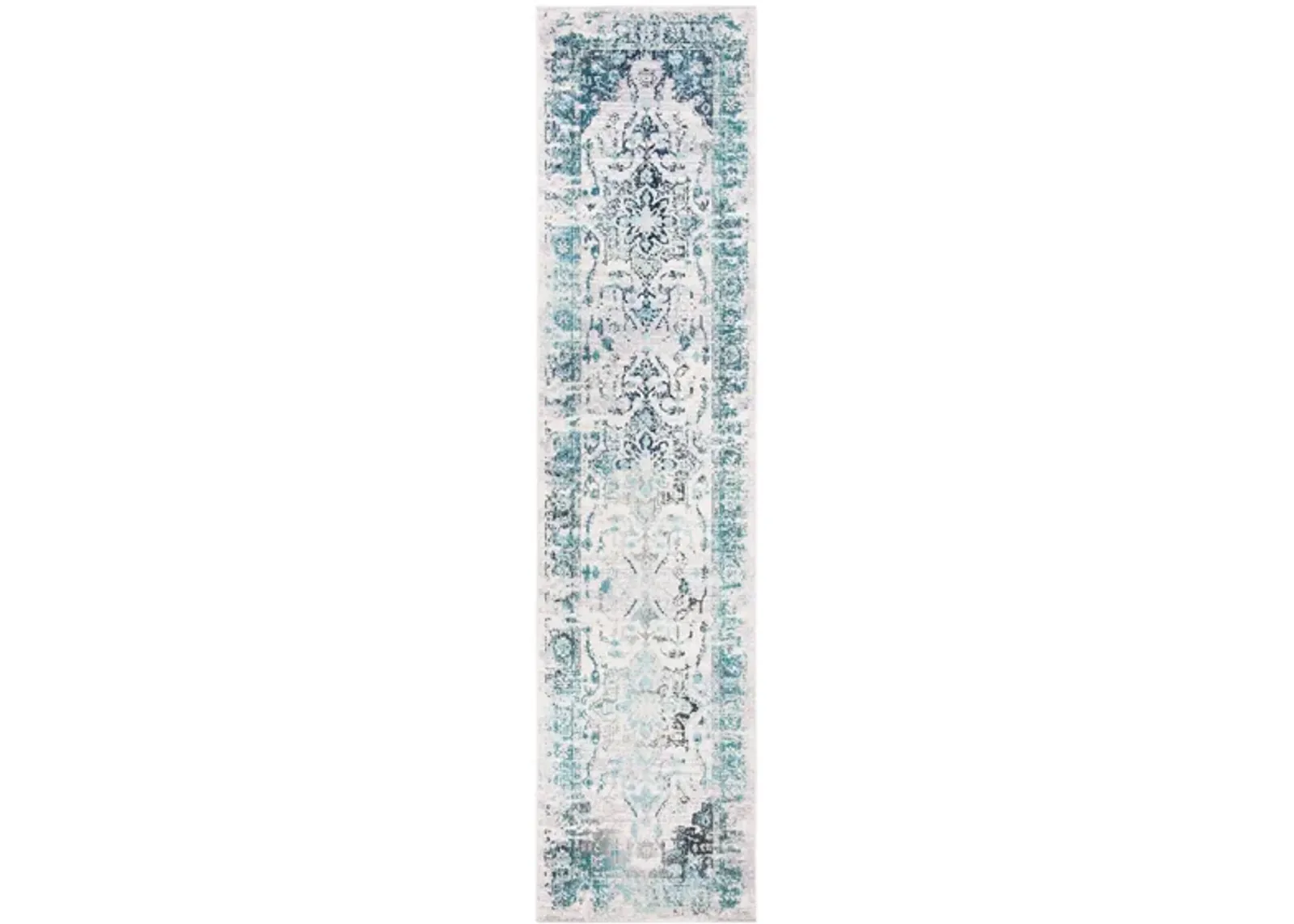 Alker Area Rug in Blue / Gray by Safavieh