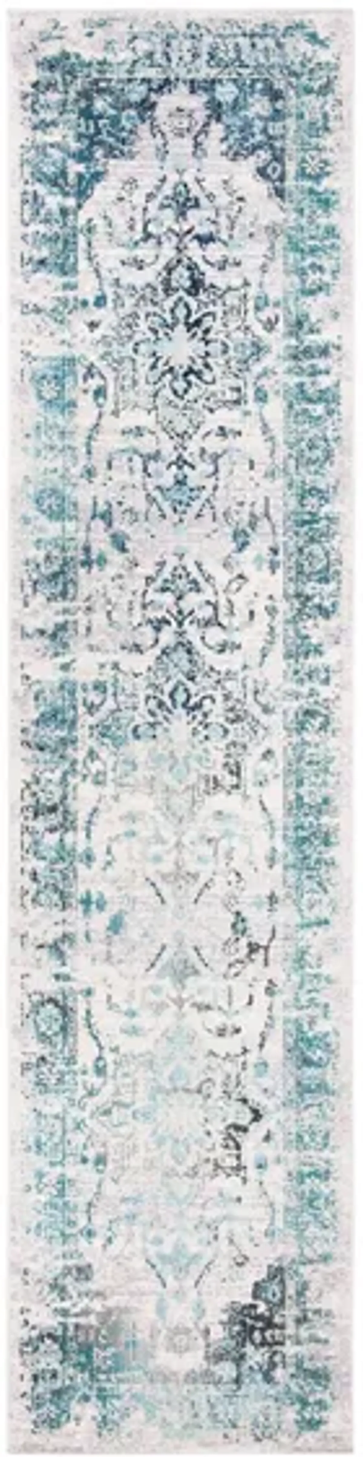 Alker Area Rug in Blue / Gray by Safavieh