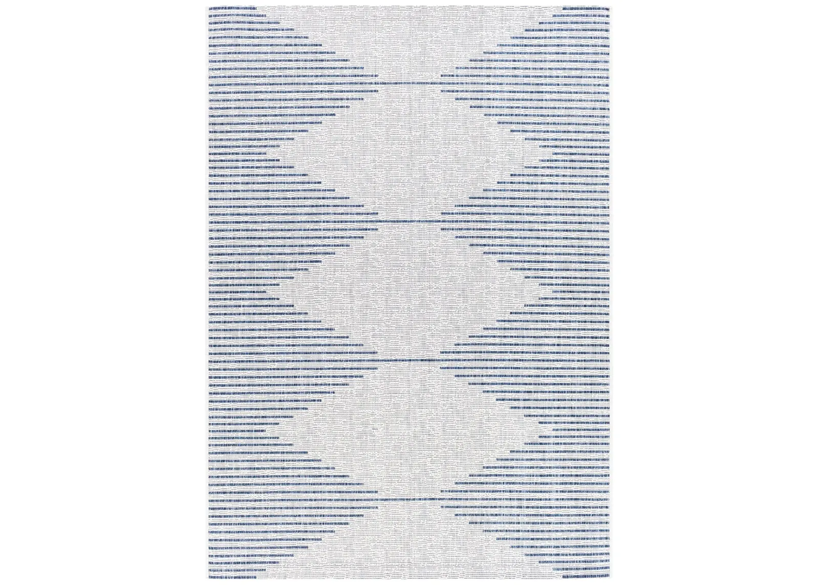 Eagean Area Rug in Bright Blue, Navy, Pale Blue, White by Surya