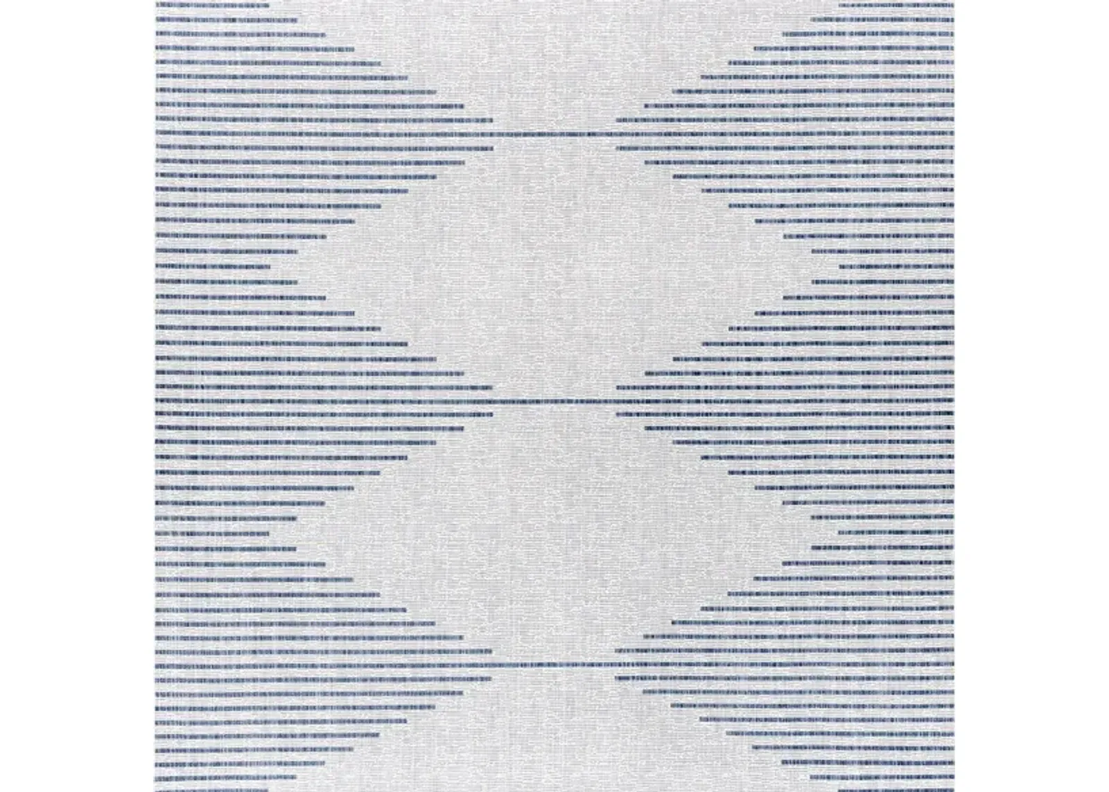 Eagean Area Rug in Bright Blue, Navy, Pale Blue, White by Surya