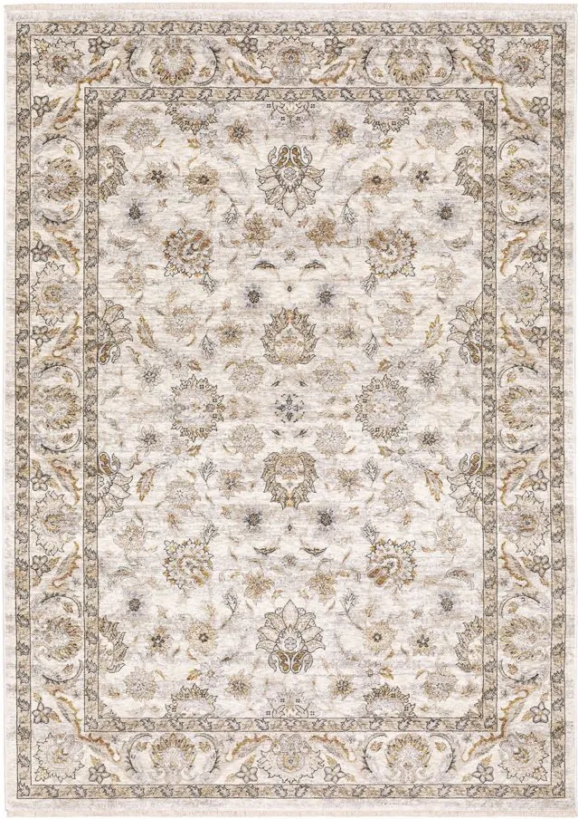 Trinity Area Rug in Ivory/Gray 70W by Bellanest