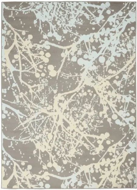 Jubilant Area Rug in Gray by Nourison