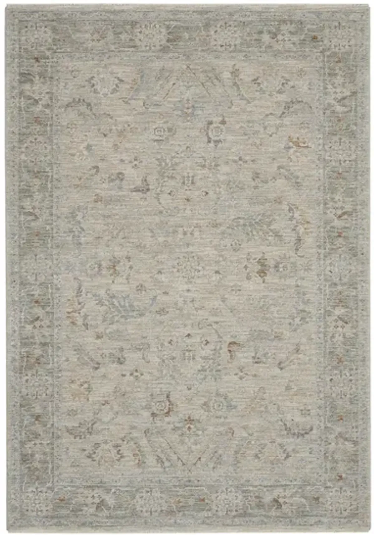 Verona Area Rug in Light Gray by Nourison