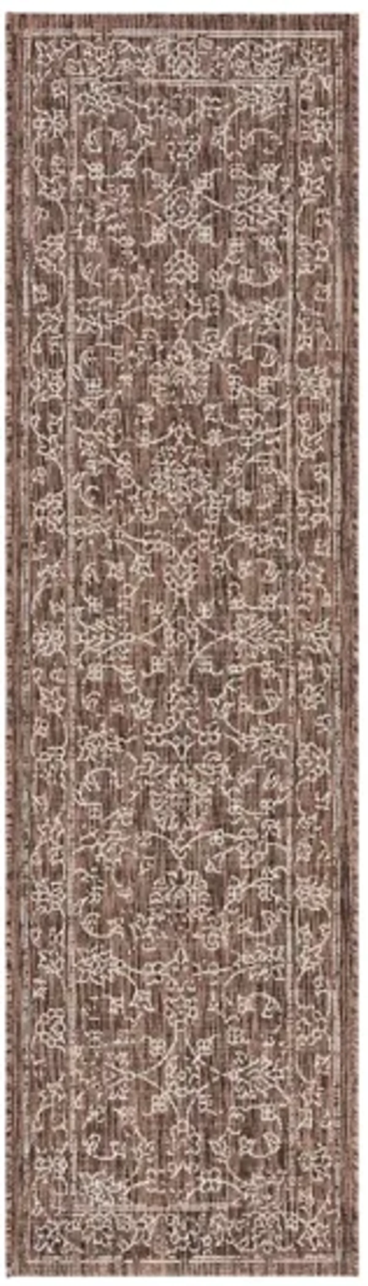 Courtyard Pacific Indoor/Outdoor Runner Rug