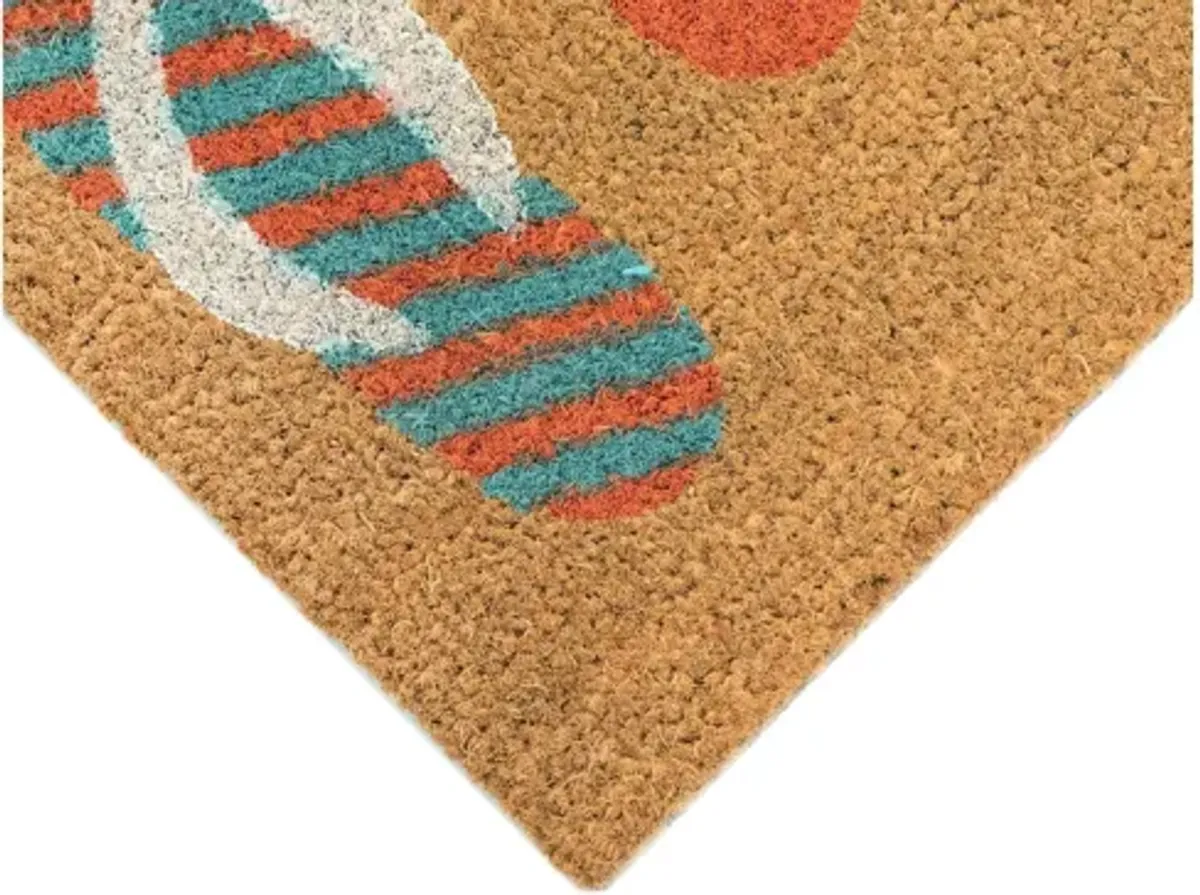 Liora Manne Natura Flip Flops Outdoor Mat