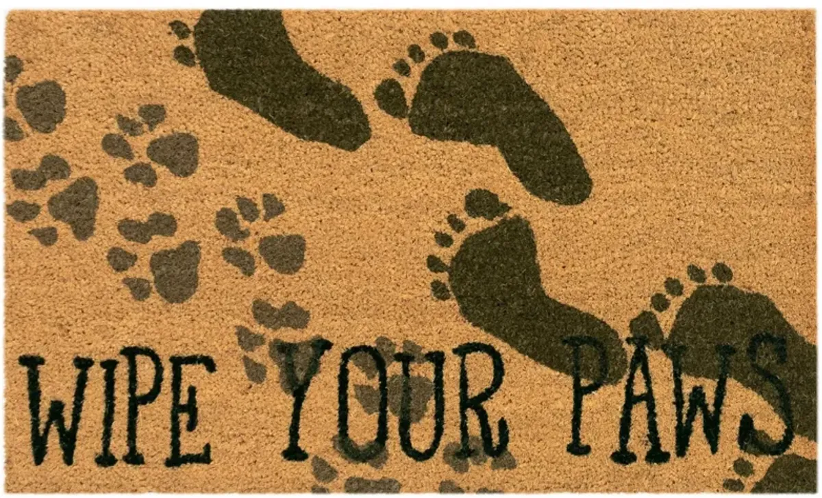 Liora Manne Natura Wipe Your Paws Outdoor Mat in Natural by Trans-Ocean Import Co Inc