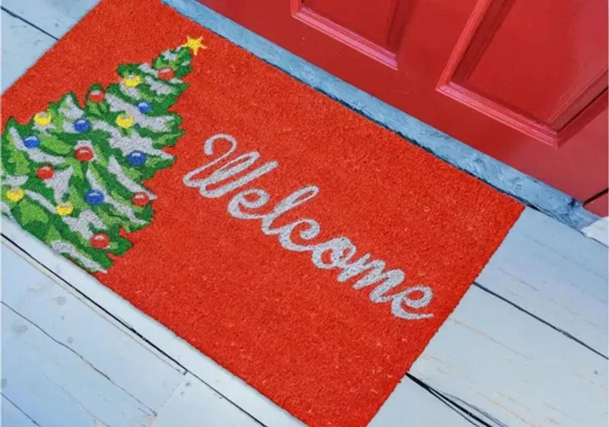 Liora Manne Natura Winter Welcome Outdoor Mat