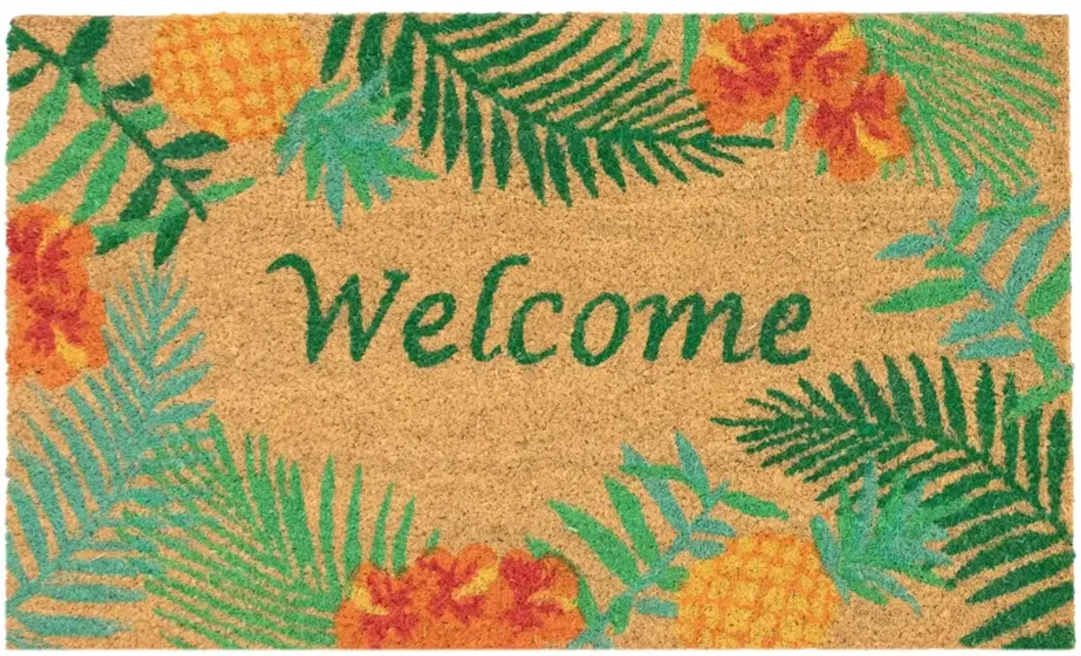 Liora Manne Natura Tropical Welcome Outdoor Mat