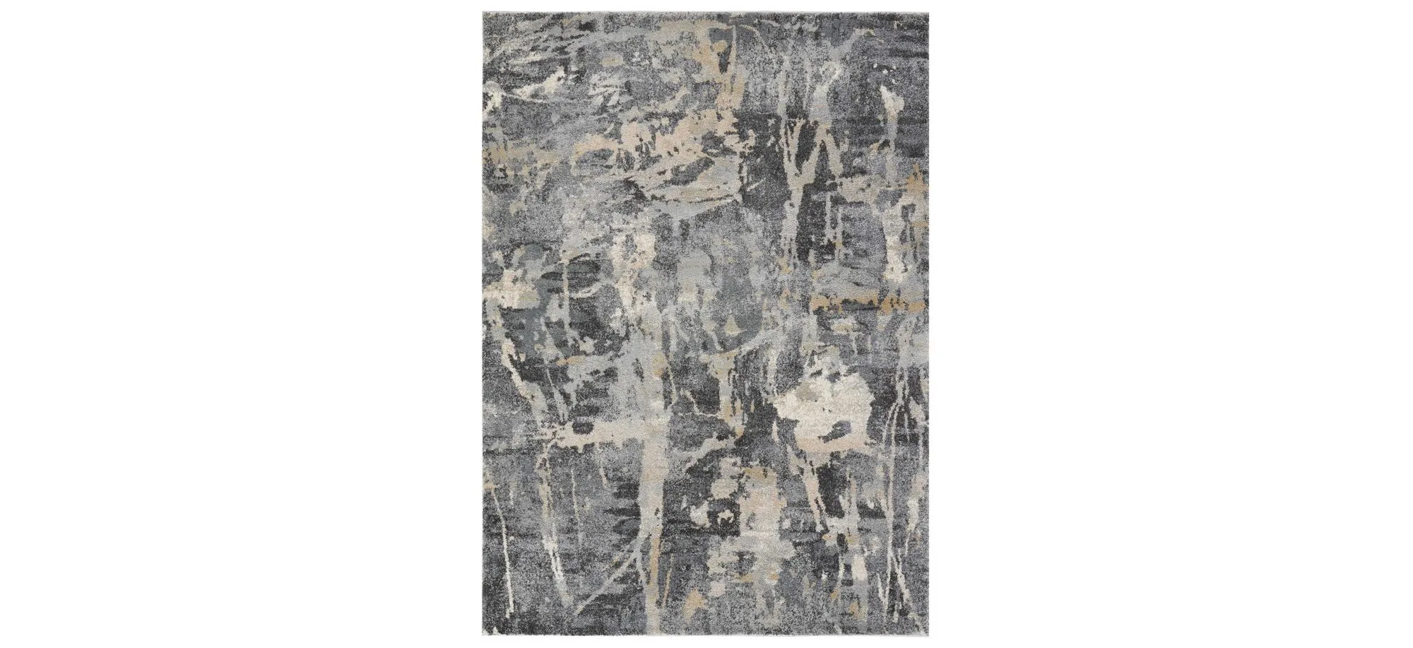 Fusion Area Rug in Grey by Nourison