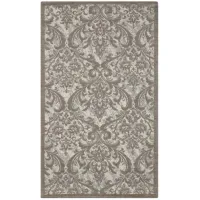 Flur Area Rug in Ivory/Gray by Nourison