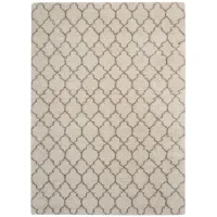Emmerson Area Rug in Cream/Black by Nourison