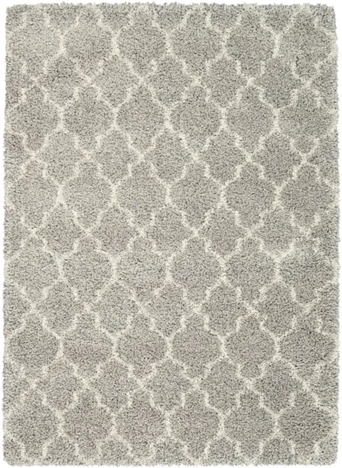 Emmerson Area Rug in Ash/Ivory by Nourison