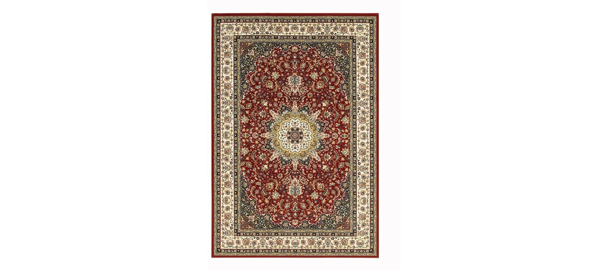 Priyah Area Rug in Red by Bellanest