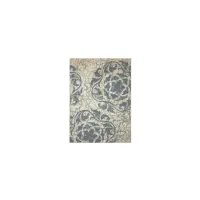 Maxell Area Rug in Ivory/Blue by Nourison