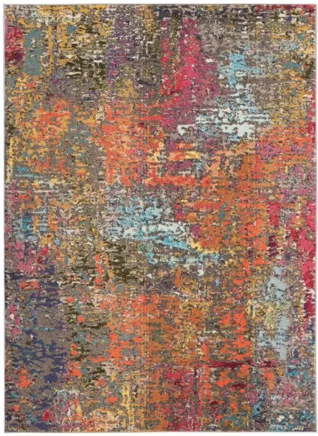 Celestial Area Rug in Sunset by Nourison