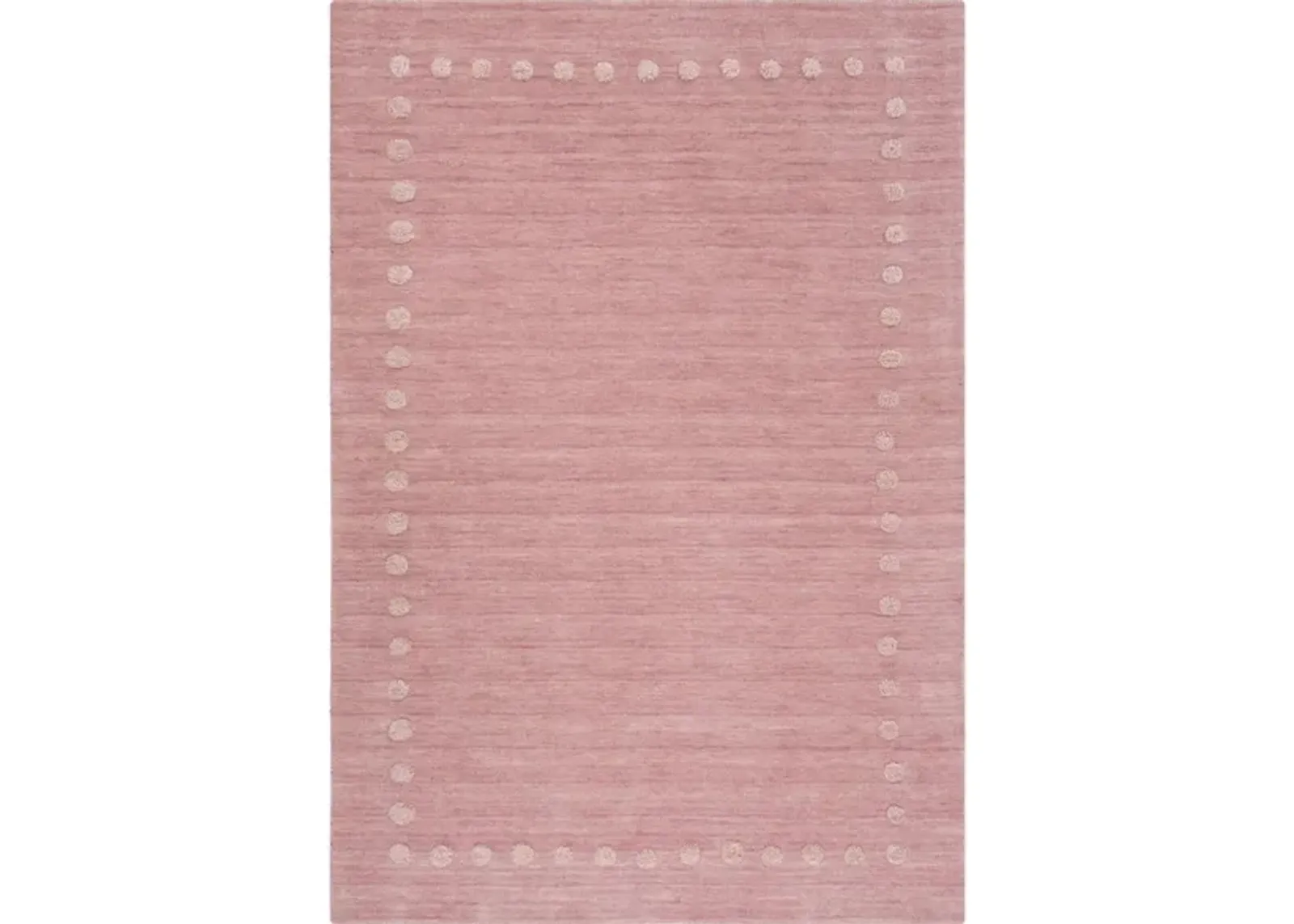 Finnian Kid's Area Rug in Pink by Safavieh