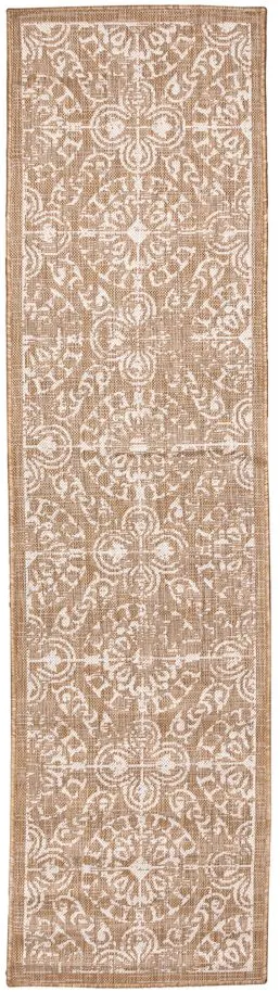 Carmel Antique Tile Rug in Sand by Trans-Ocean Import Co Inc