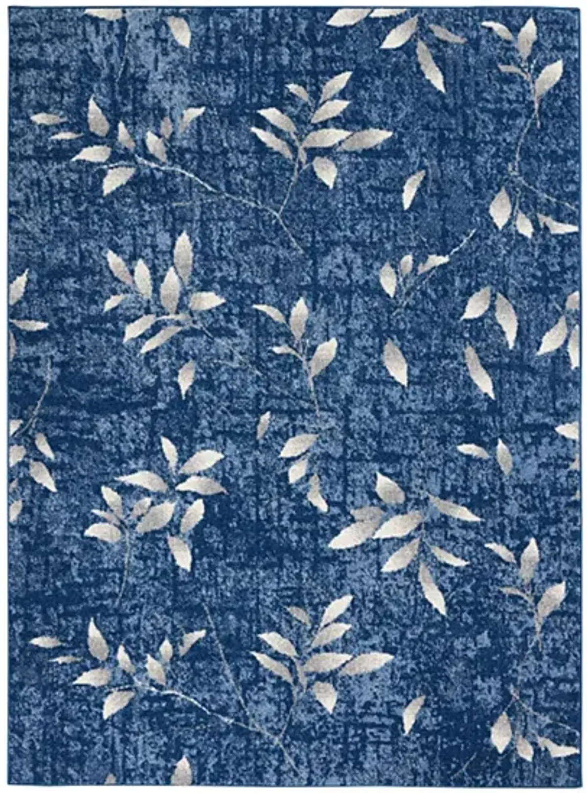 Piccolo Area Rug in Navy/Ivory by Nourison