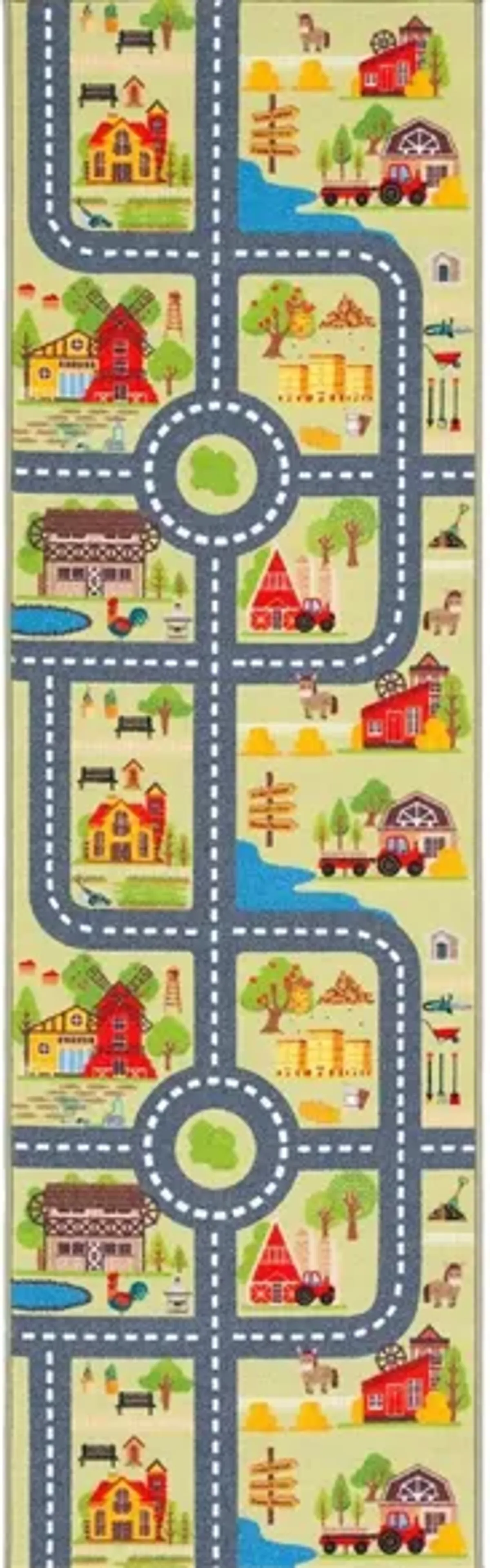 Masonville Kids' Playhouse Rug