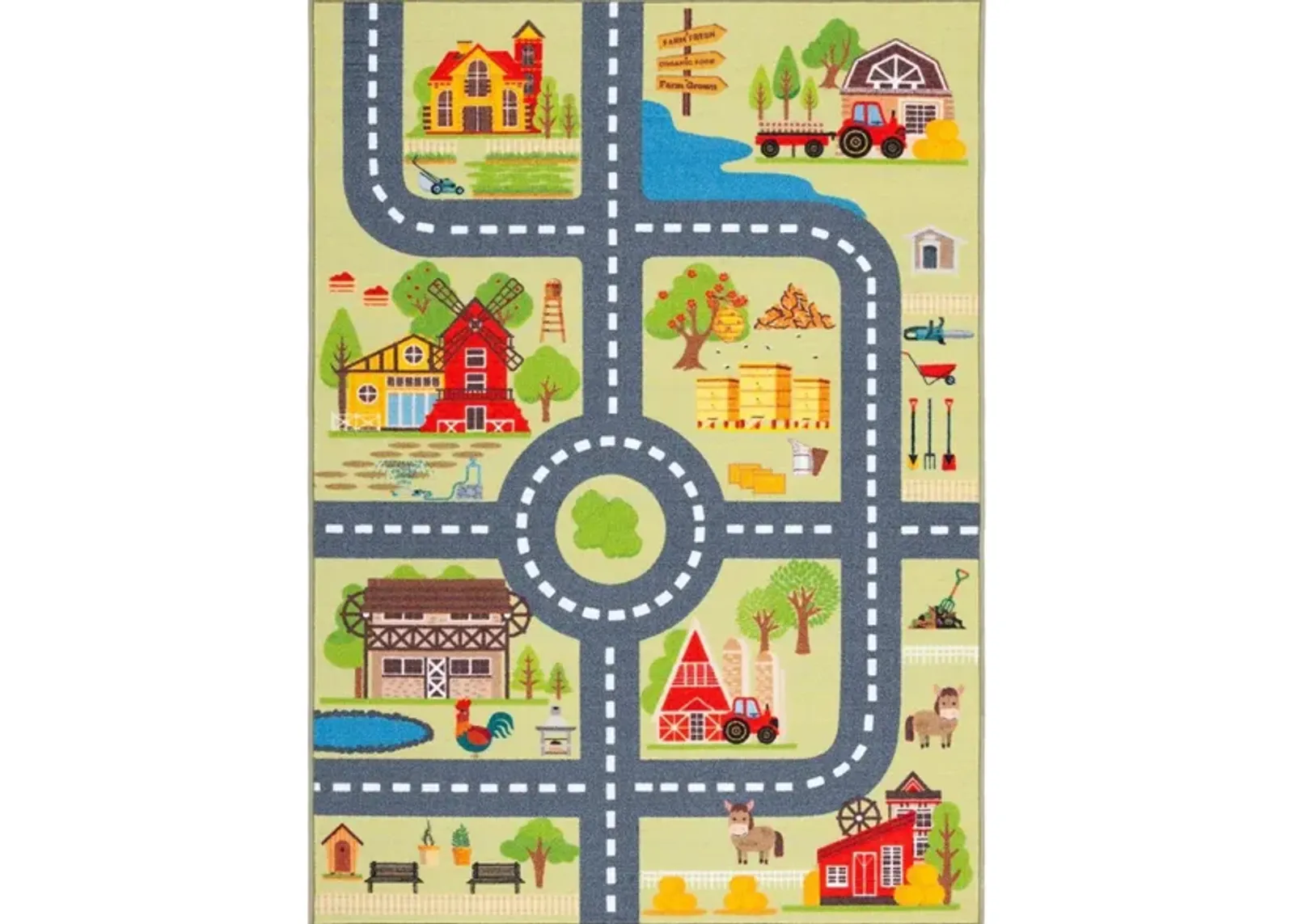 Masonville Kids' Playhouse Rug