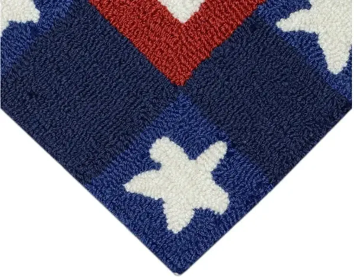 Frontporch Patriotic Pendant Rug