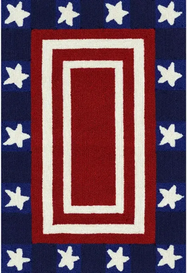Frontporch Patriotic Pendant Rug