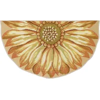 Esencia Sunflower Mat in Yellow by Trans-Ocean Import Co Inc