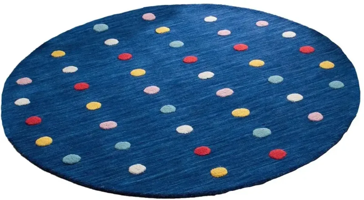 Avery Kid's Area Rug in Navy by Safavieh