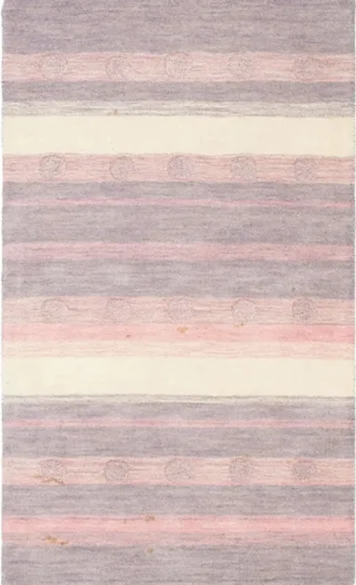 Glenna Kid's Area Rug in Light Purple & Ivory by Safavieh