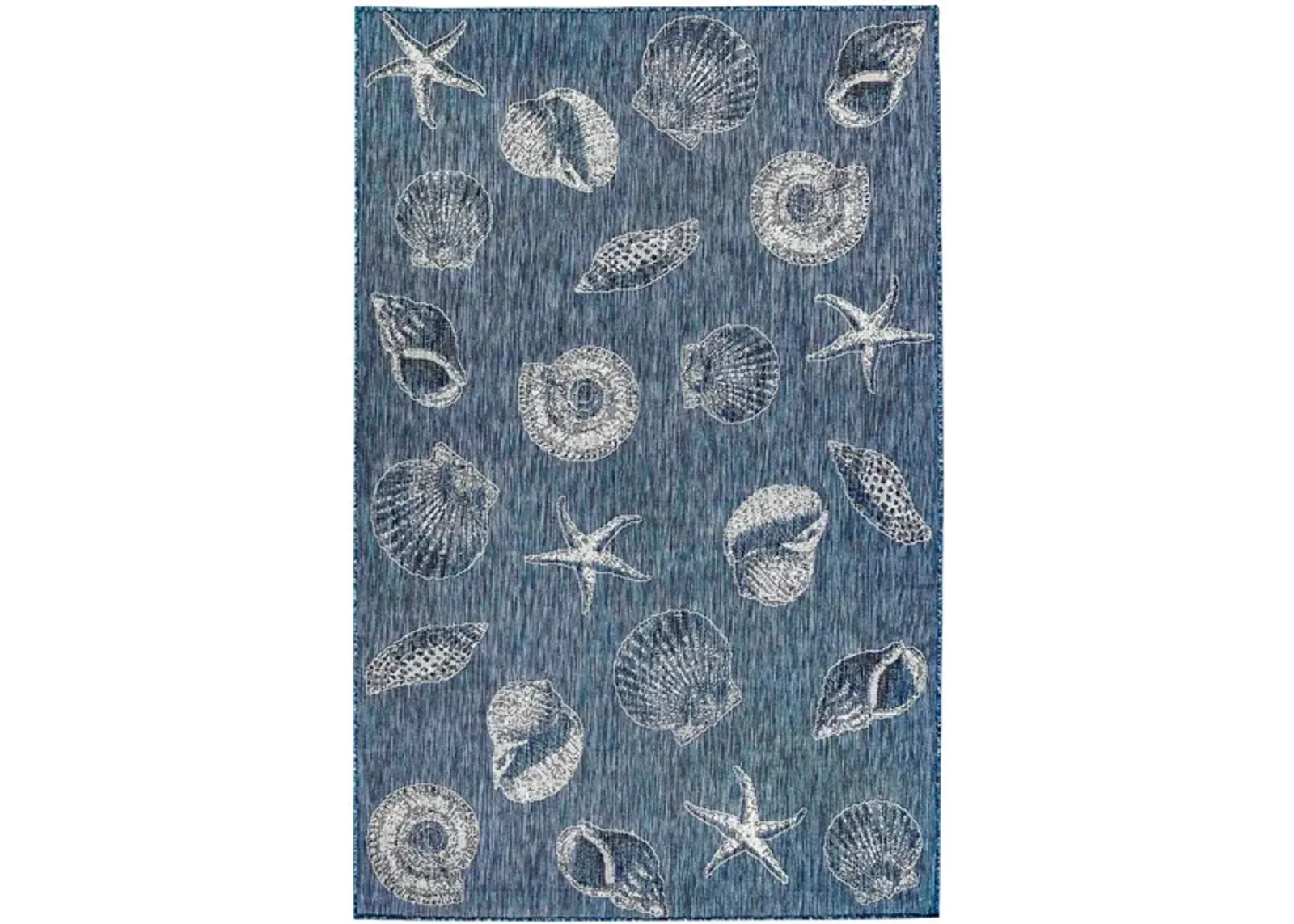 Carmel Indoor/Outdoor Rug in Navy by Trans-Ocean Import Co Inc