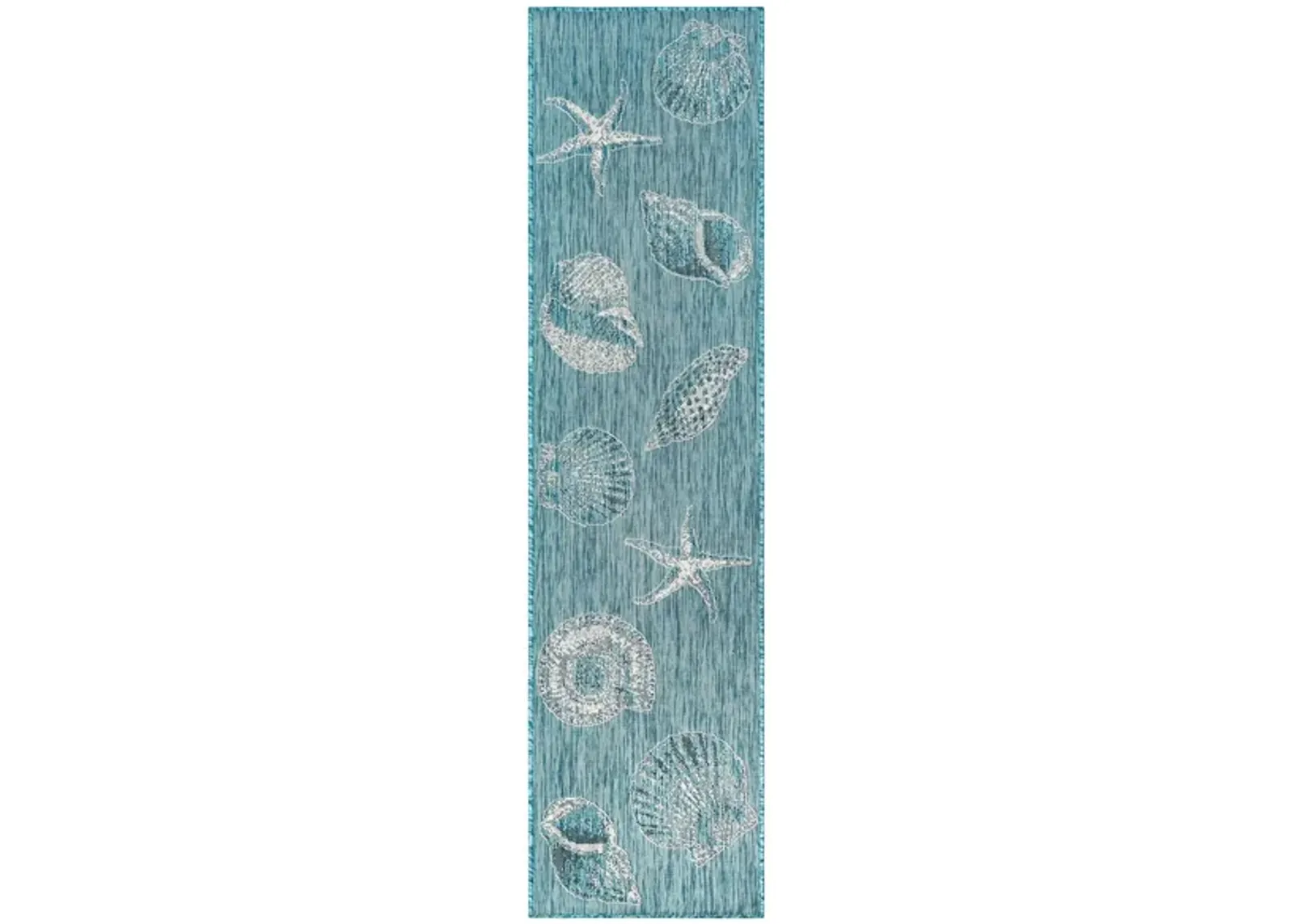 Carmel Indoor/Outdoor Rug in Aqua by Trans-Ocean Import Co Inc