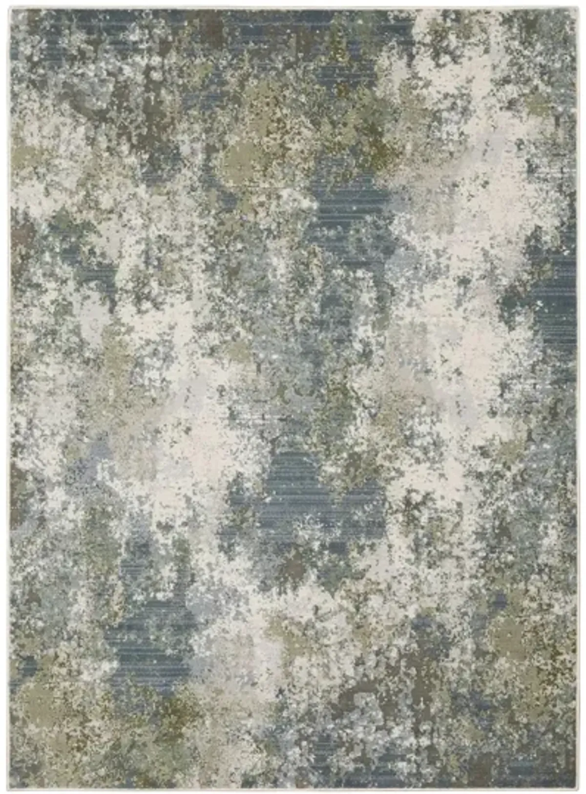 Jameson Area Rug in Blue/Gray/Ivory by Bellanest