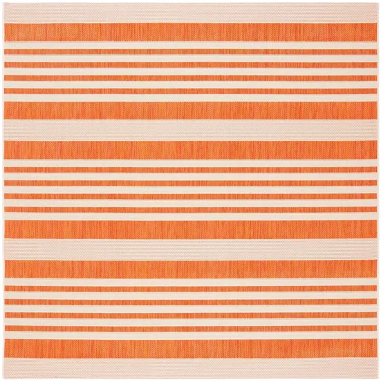 Courtyard Indoor/Outdoor Area Rug in Terracotta & Beige by Safavieh