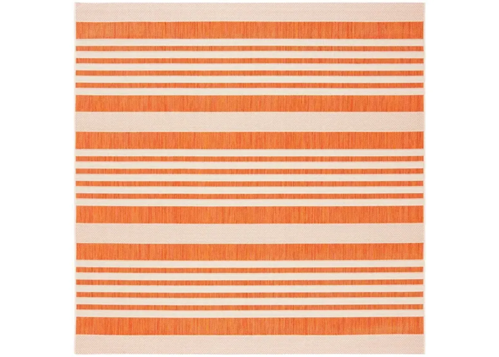 Courtyard Indoor/Outdoor Area Rug in Terracotta & Beige by Safavieh